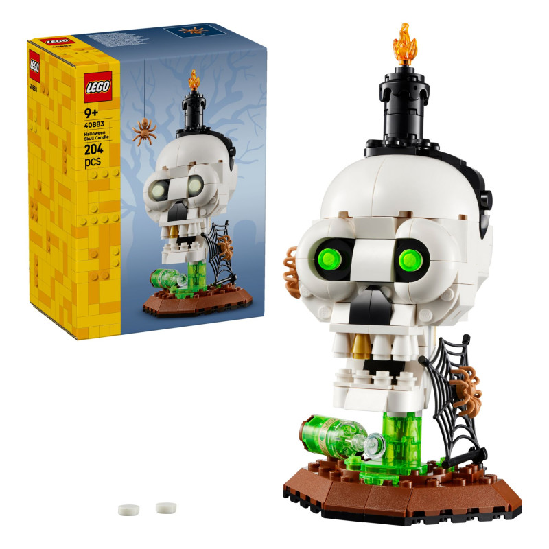 40883 LEGO Свеча в виде черепа на Хэллоуин