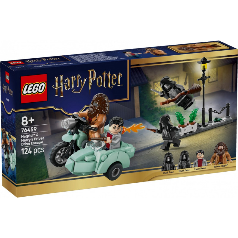 LEGO Harry Potter 76459 Побег Хагрида и Гарри по Тисовой улице