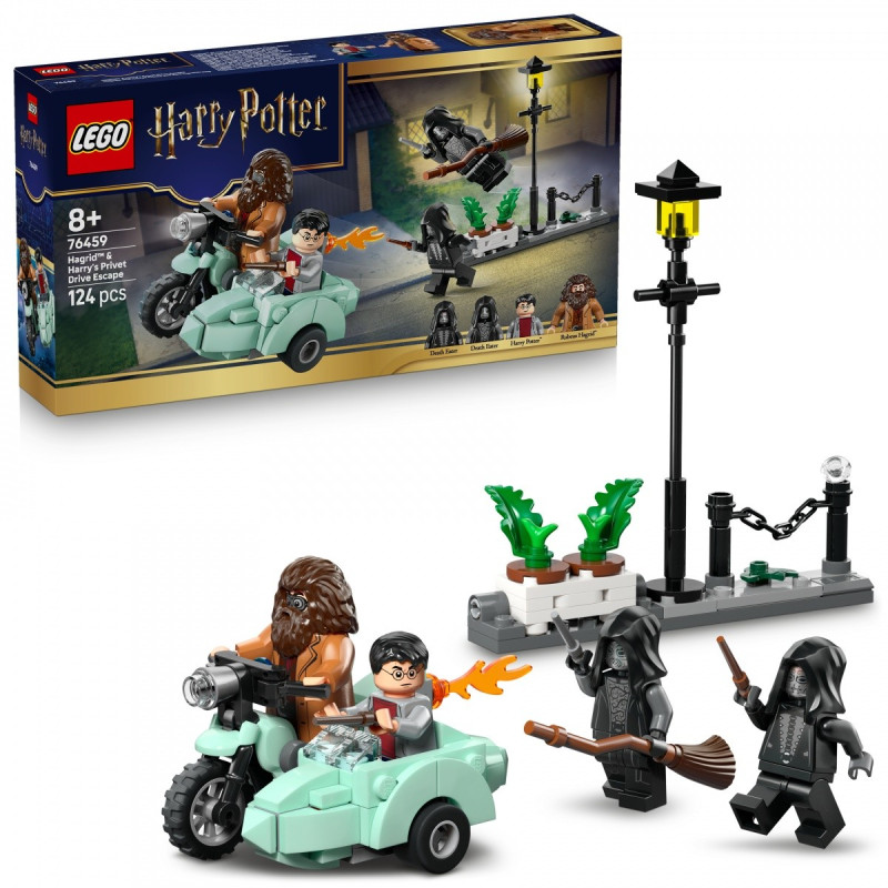 LEGO Harry Potter 76459 Побег Хагрида и Гарри по Тисовой улице