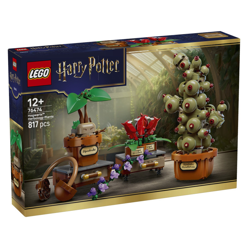 76474 LEGO Harry Potter Растения из факультета травологии Хогвартса