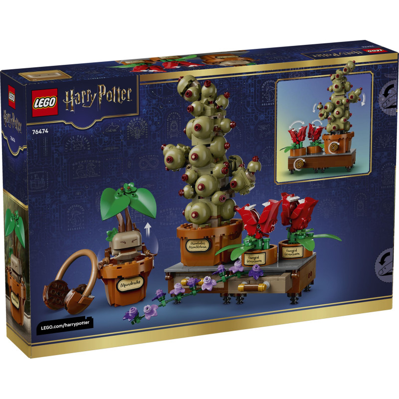 76474 LEGO Harry Potter Растения из факультета травологии Хогвартса
