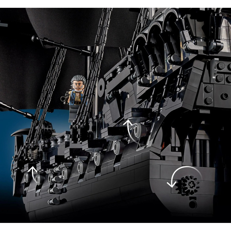 10365 LEGO ICONS Пираты Карибского моря: Черная жемчужина