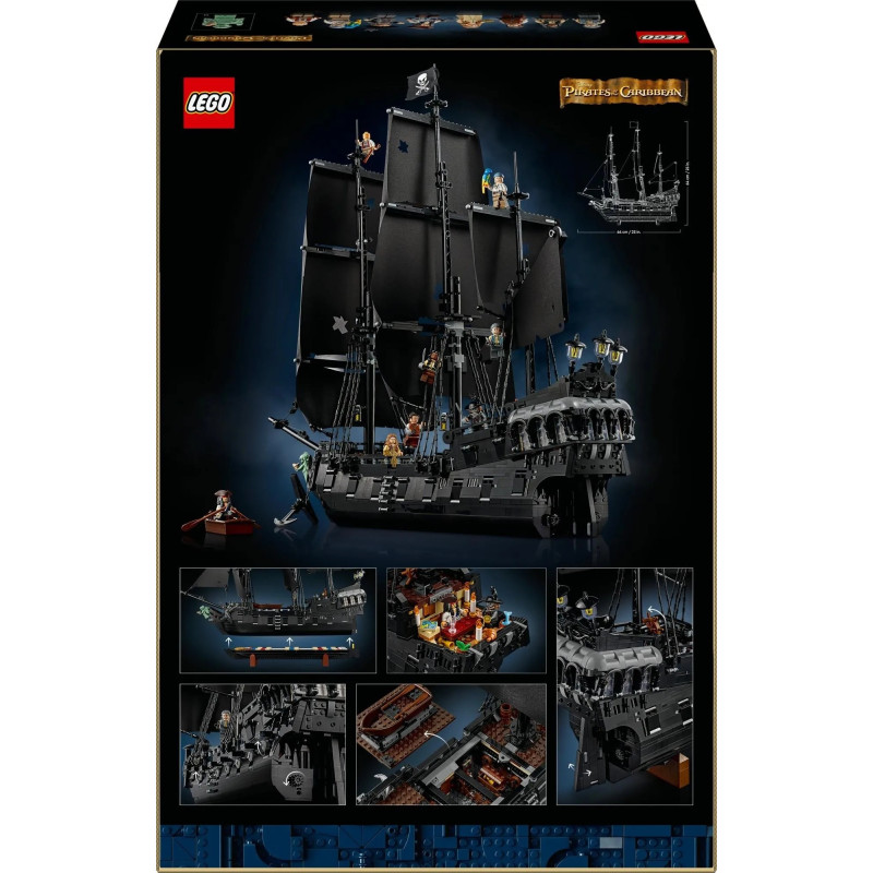 10365 LEGO ICONS Пираты Карибского моря: Черная жемчужина