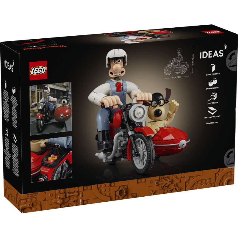 21371 LEGO Ideas Уоллес и Громит