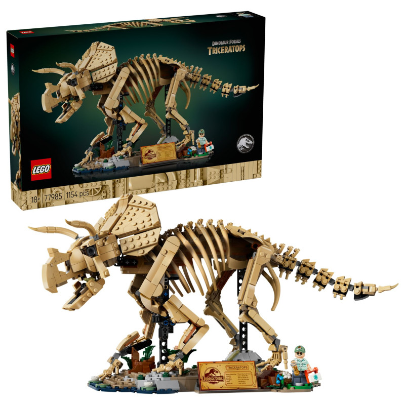 77985 LEGO Jurassic World Ископаемые динозавров: Трицератопс