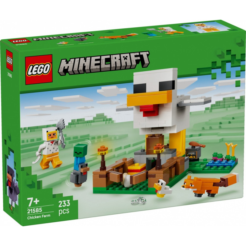 21585 LEGO Minecraft Куриная ферма