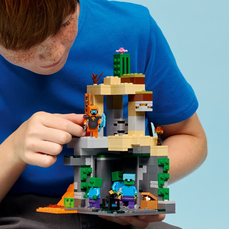 21587 LEGO Minecraft Подземелье зомби