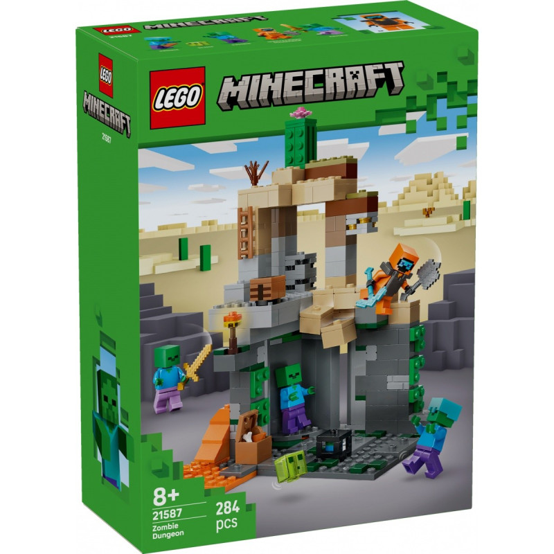 21587 LEGO Minecraft Подземелье зомби
