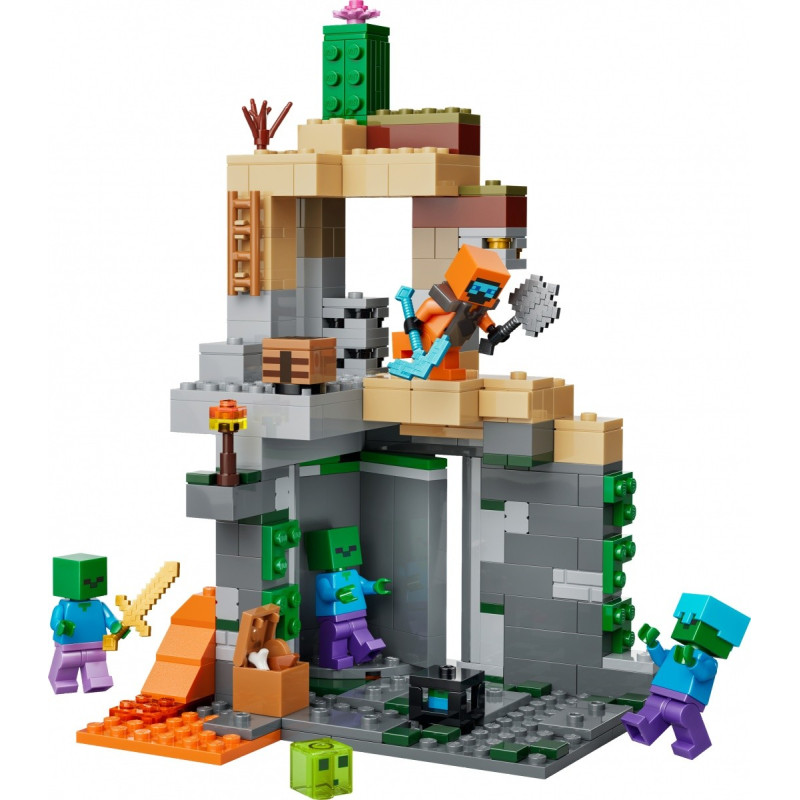 21587 LEGO Minecraft Подземелье зомби