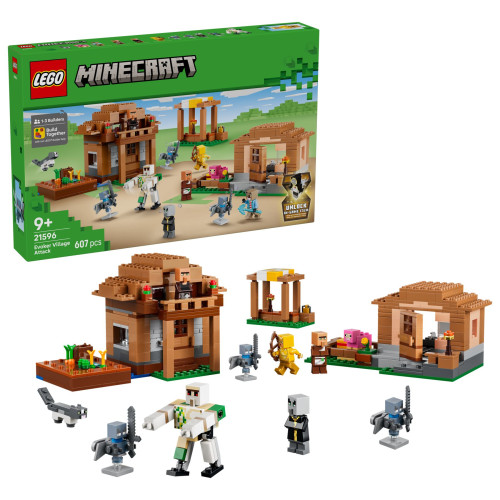 21596 LEGO Minecraft Атака Вызывателя на деревню