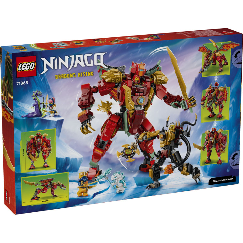 71868 LEGO Ninjago Трансформирующийся Драконий Мех Уайлдфайра
