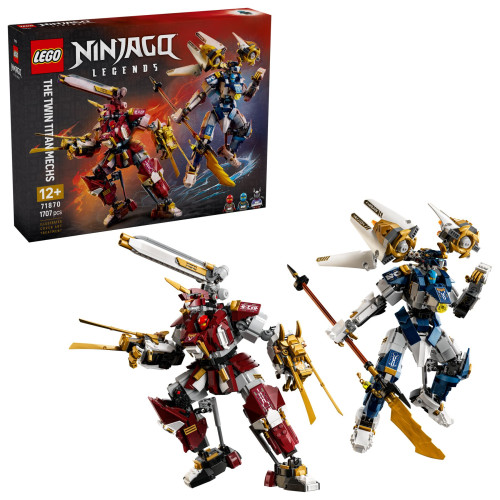 71870 LEGO Ninjago Титановые роботы близнецы