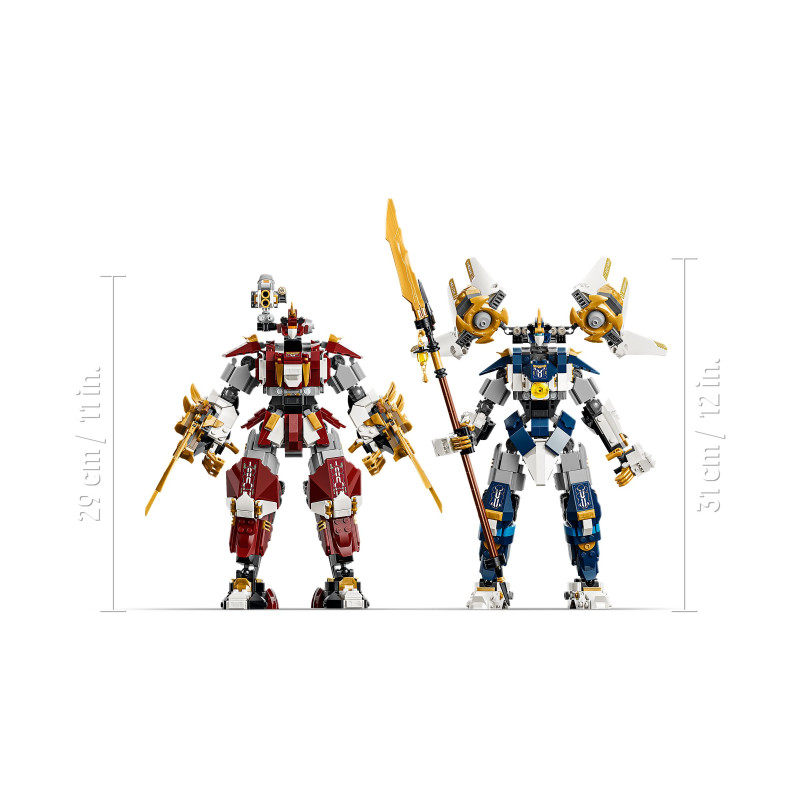 71870 LEGO Ninjago Титановые роботы близнецы