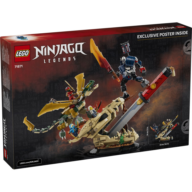 71871 LEGO Ninjago Битва клинков дракона