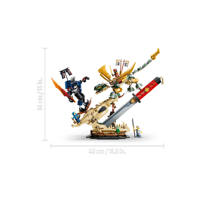 71871 LEGO Ninjago Битва клинков дракона