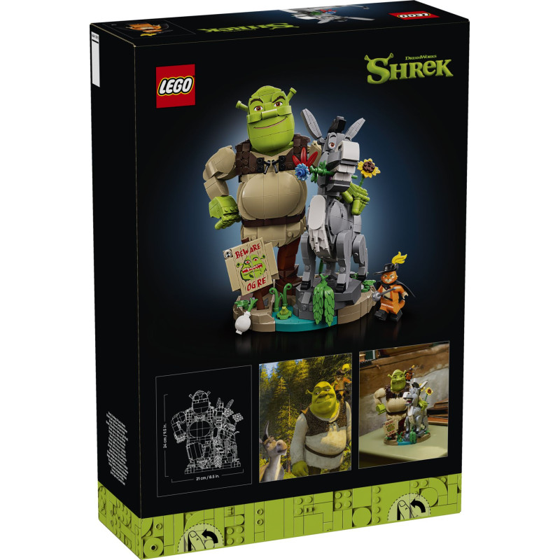 72423 LEGO Shrek Фигурки Шрек, Осел и Кот в сапогах
