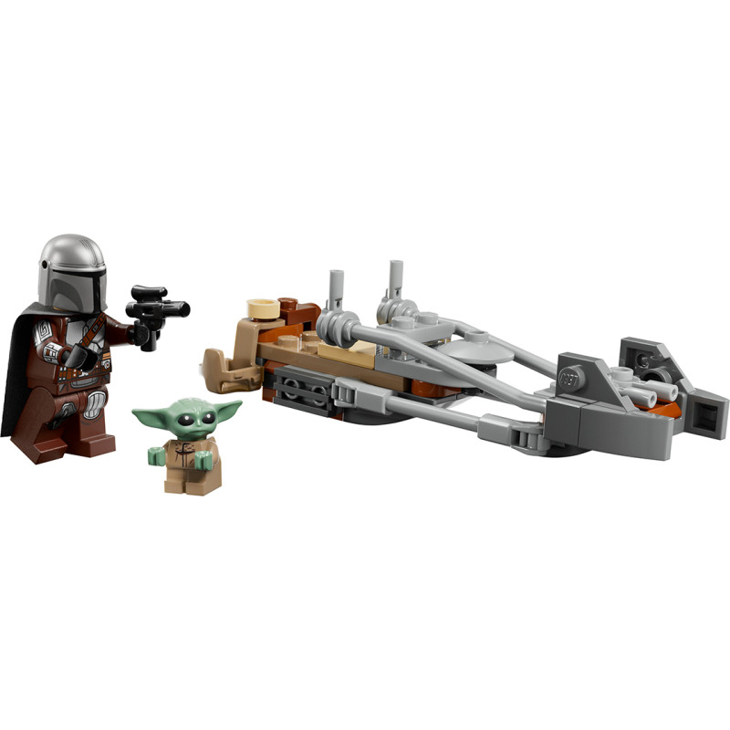 75436 LEGO Star Wars Мандалорец и спидер-байк Грогу