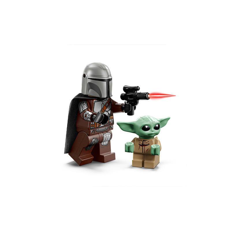 75436 LEGO Star Wars Мандалорец и спидер-байк Грогу