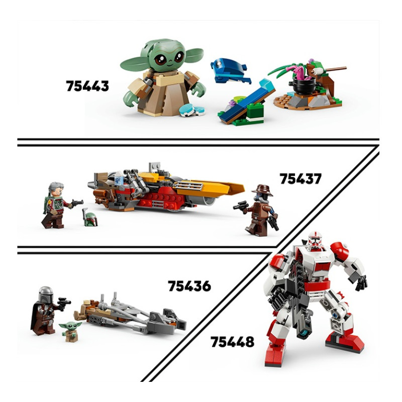 75449 LEGO Star Wars Боевой набор «Осада Мандалора»