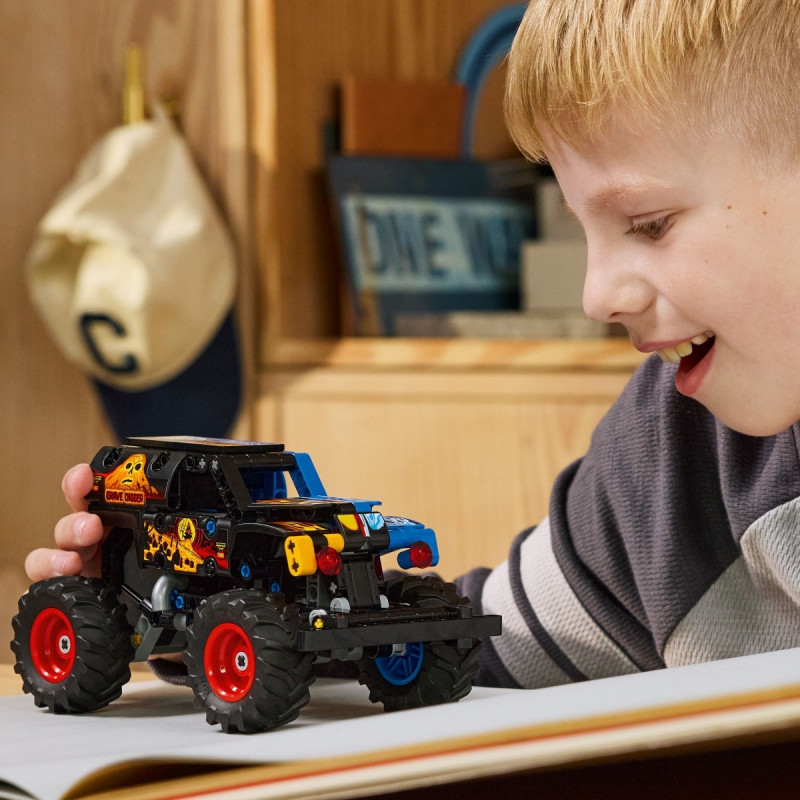 LEGO Technic 42219 Monster Jam Grave Digger Огонь и лед