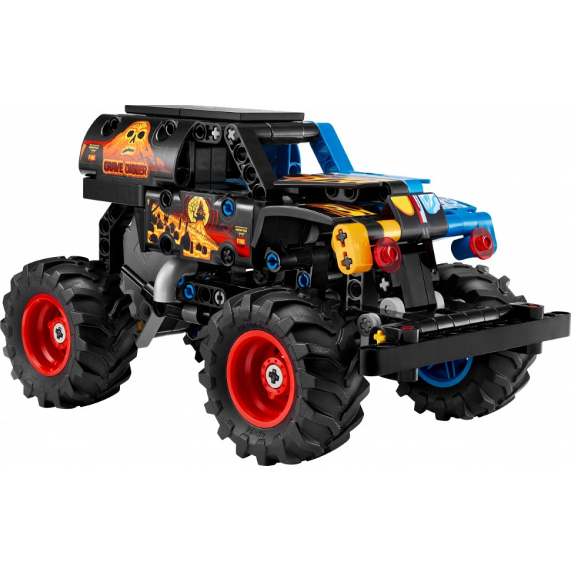 LEGO Technic 42219 Monster Jam Grave Digger Огонь и лед