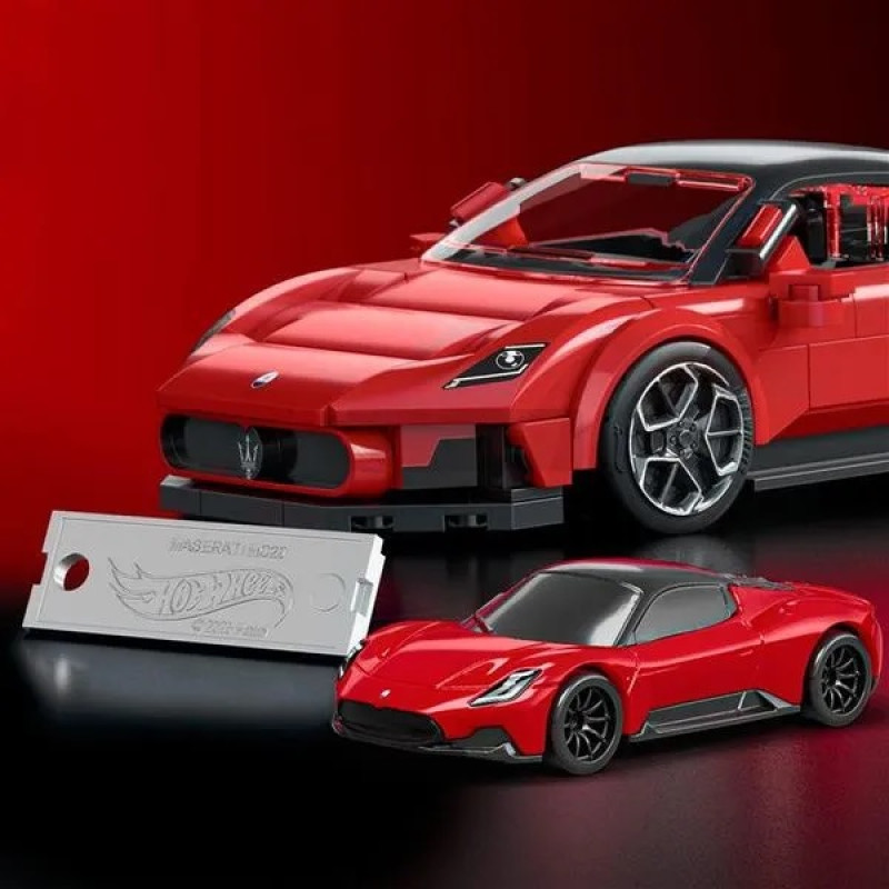 MATTEL BRICK SHOP JFR90 HOT WHEELS Speed Series Мазерати MC20