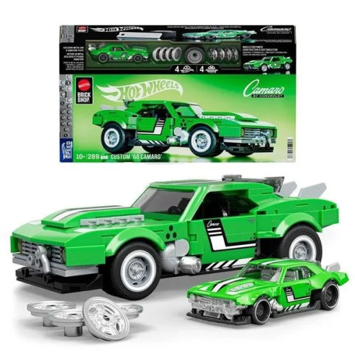 MATTEL BRICK SHOP JFT16 HOT WHEELS model Custom 68 Камаро 1:32
