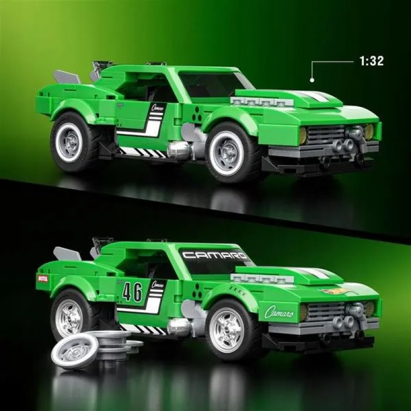 MATTEL BRICK SHOP JFT16 HOT WHEELS model Custom 68 Камаро 1:32