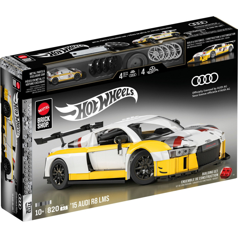 MATTEL BRICK SHOP JFT18 HOT WHEELS Ауди R8 LMS