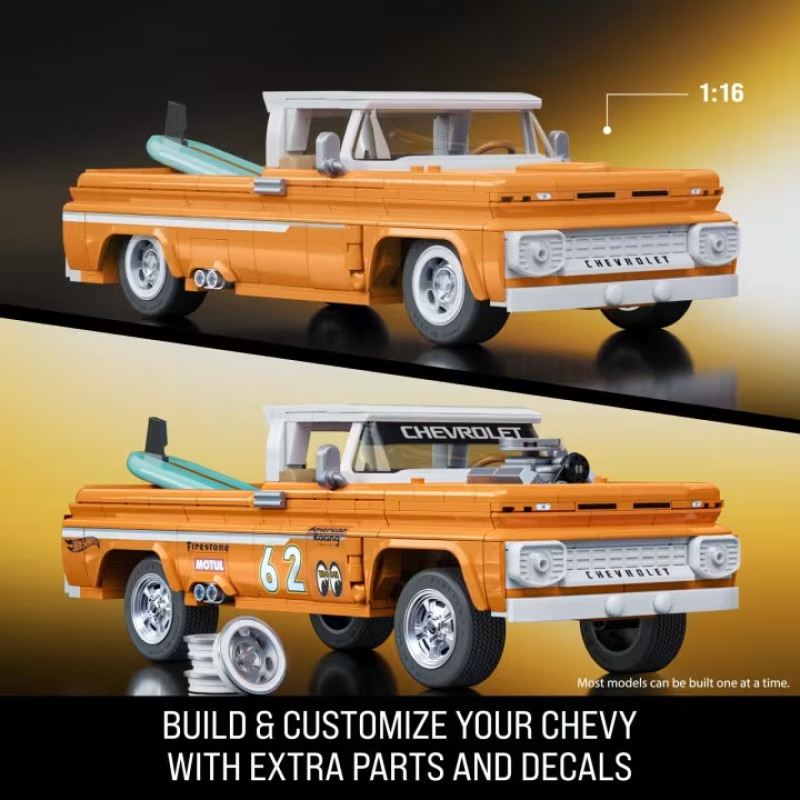 MATTEL BRICK SHOP JFT20 HOT WHEELS Elite Series Шевроле Custom 62 Chevy Pickup