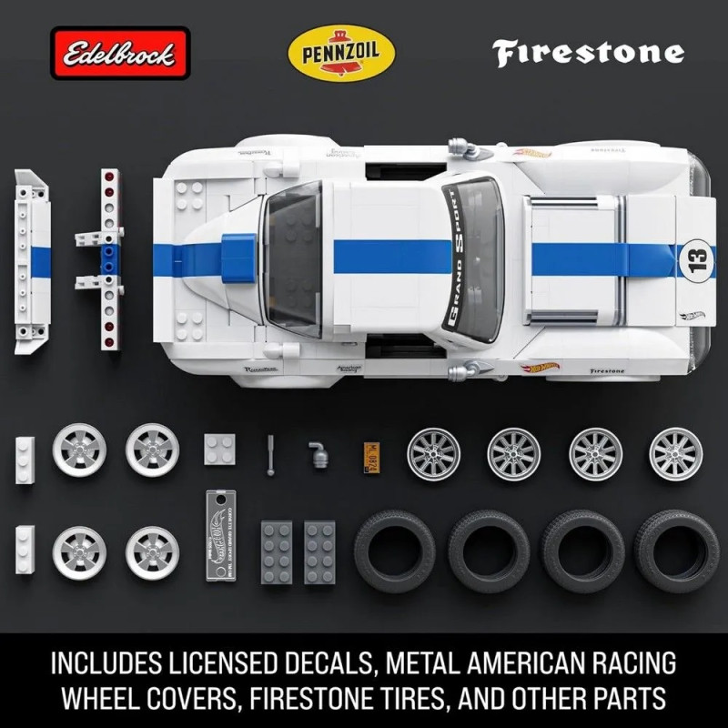 MATTEL BRICK SHOP JGR31 HOT WHEELS Elite Series Корвет Гранд Спорт