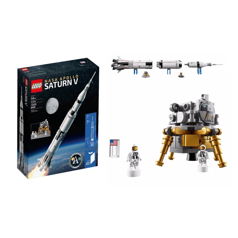 21309 Аполлон Сатурн 5 Lego Ideas