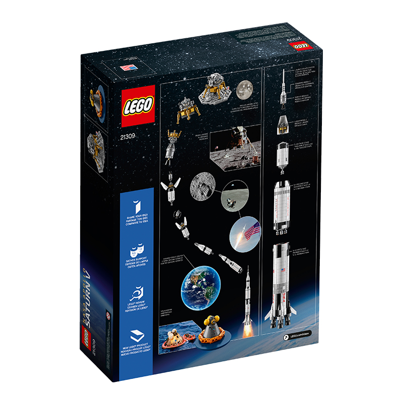 21309 Аполлон Сатурн 5 Lego Ideas