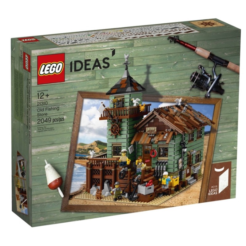 21310 Старый рыболовный магазин Lego Ideas