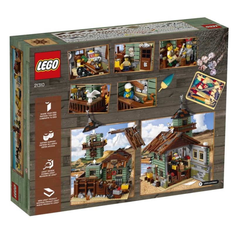 21310 Старый рыболовный магазин Lego Ideas