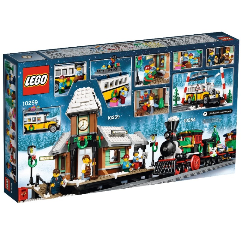 10259 Зимняя железнодорожная станция Lego Creator Exclusive