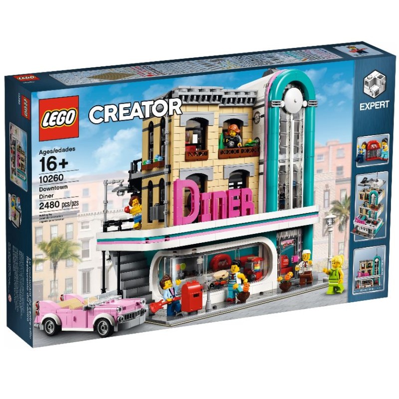 10260 Ресторанчик в центре Lego Creator Exclusives