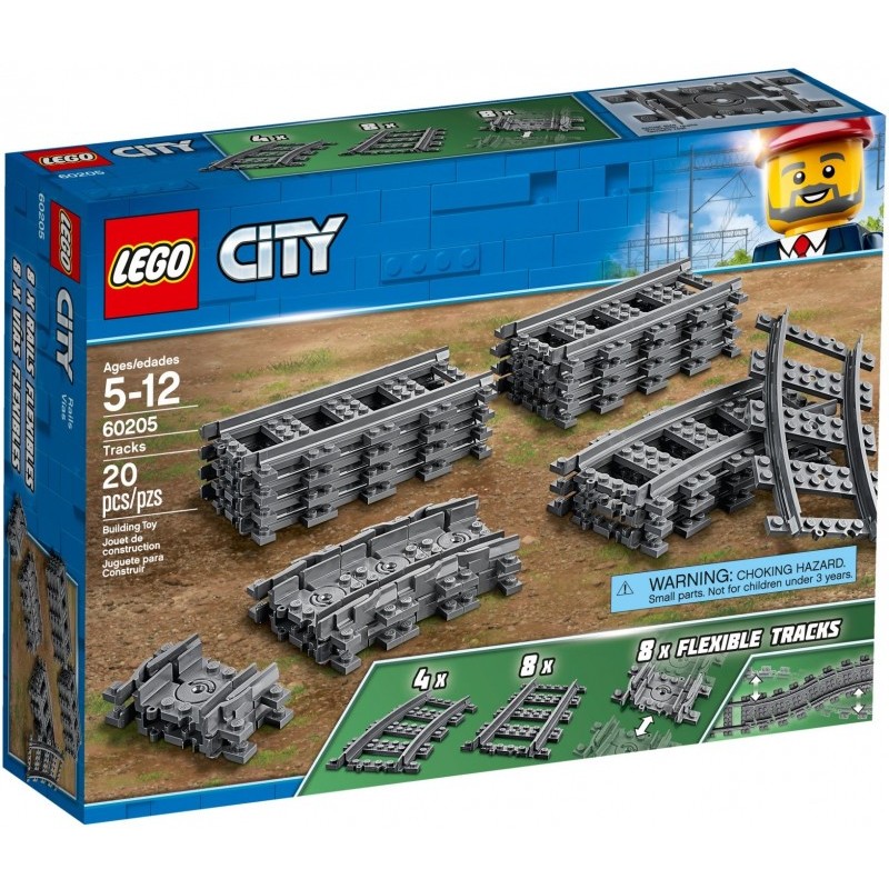 60205 Рельсы Lego City