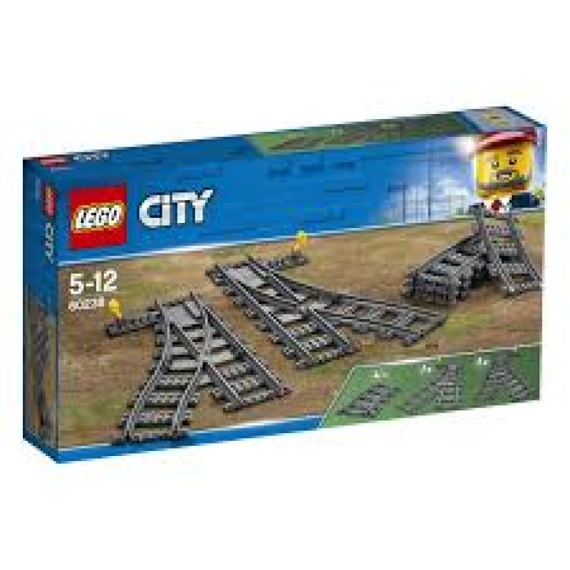 60238 Железнодорожные стрелки Lego City