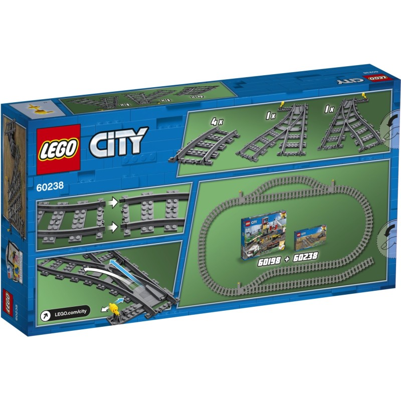 60238 Железнодорожные стрелки Lego City
