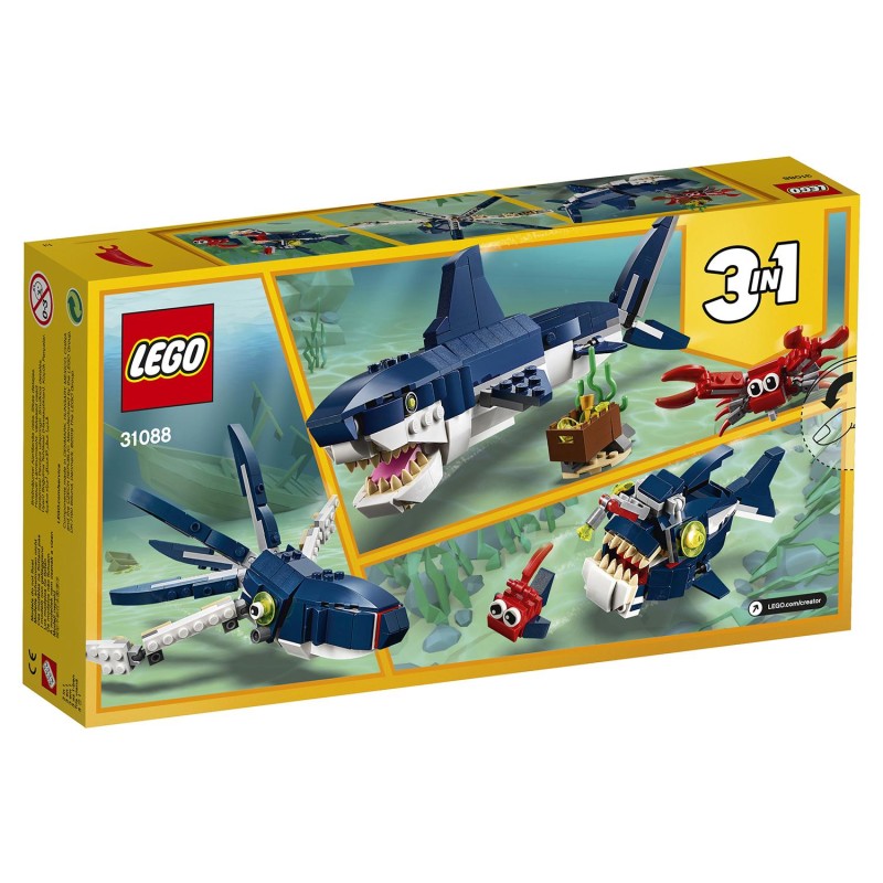 31088 Обитатели морских глубин Lego Creator