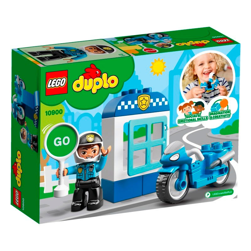Lego Duplo 10900 Полицейский мотоцикл