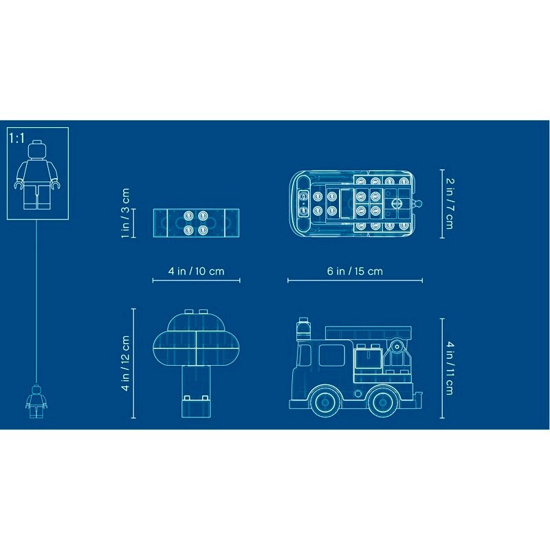 Lego Duplo 10901 Пожарная машина