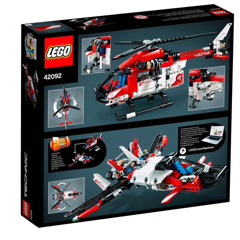 Lego Technic 42092 Спасательный вертолёт