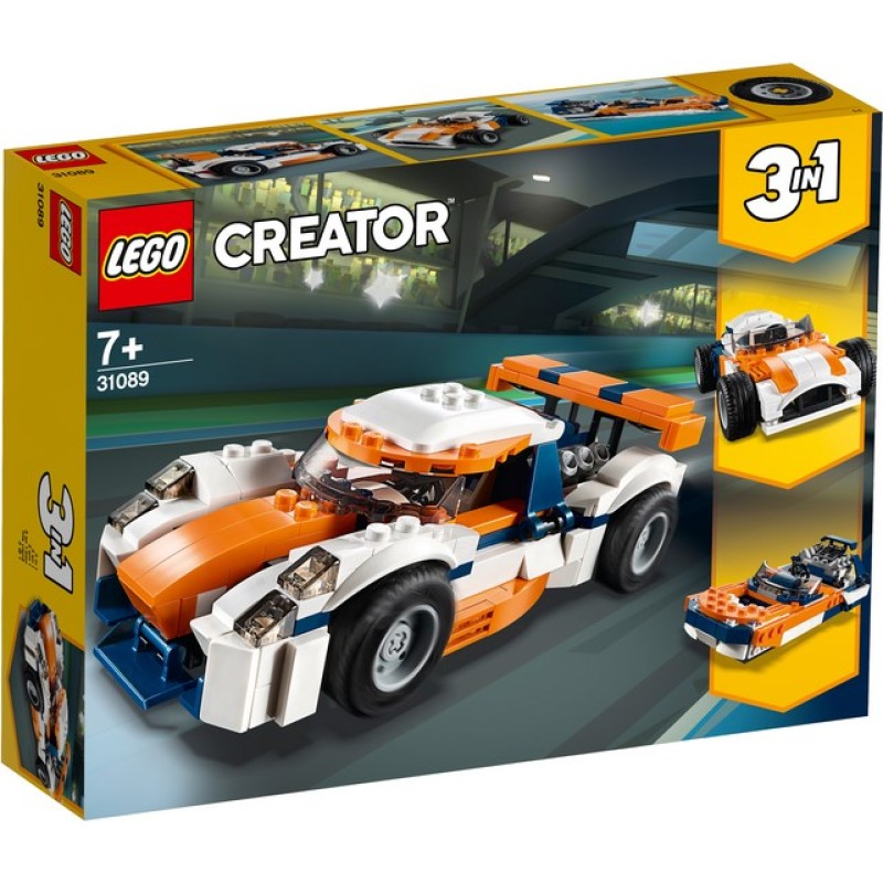 31089 Оранжевый гоночный автомобиль Lego Creator