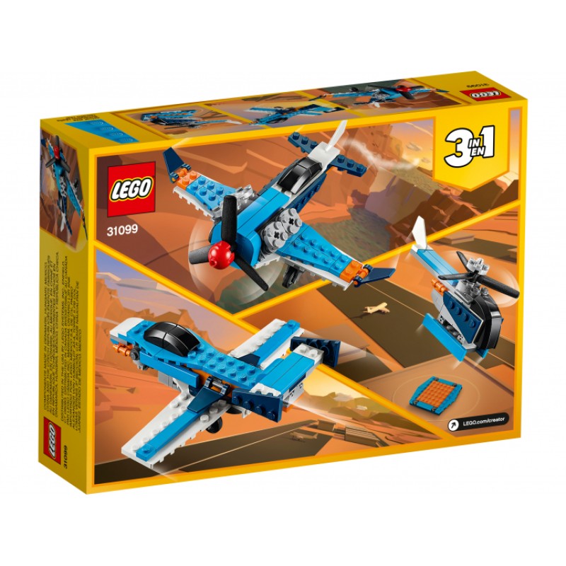 31099 Lego Creator Винтовой самолёт