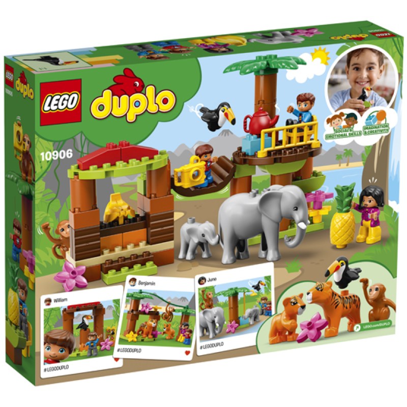 10906 Тропический остров Lego Duplo