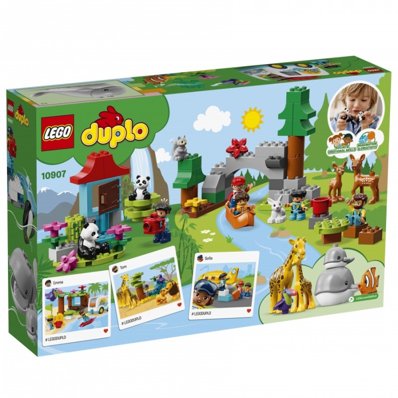 10907 Животные мира Lego Duplo