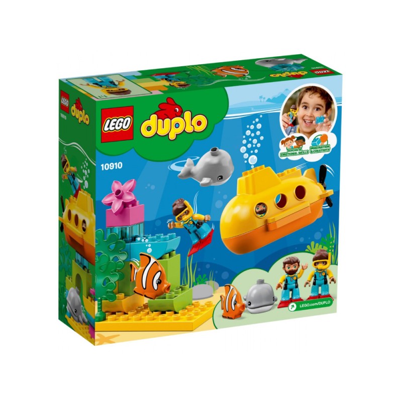 10910 Путешествие субмарины Lego Duplo