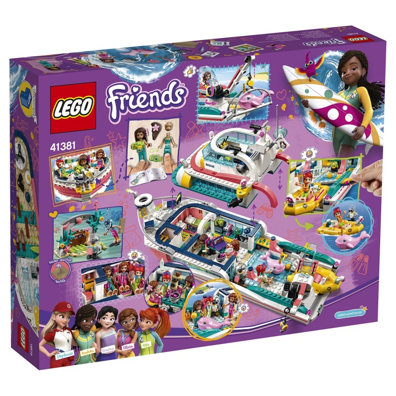 41381 Катер для спасательных операций Lego Friends